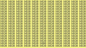 Observation Skills Test: Can you find the number 5688 among 5608 in 10 seconds?