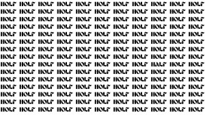 Observation Skills Test : If you have Eagle Eyes Find the Word Half in 12 Secs