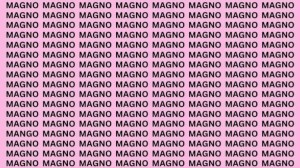 Observation Skills Test: If You Have Eagle Eyes Find The Word Mango In 20 Secs