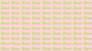 Optical Illusion: If you have Sharp Eyes find the Word Diver among Liver in 20 Secs