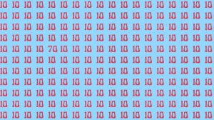 Optical Illusions: Can you find the number 70 among 10 in 10 seconds?