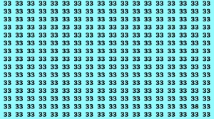 Observation Brain Test: If you have 50/50 vision find the Number 38 in 15 Seconds