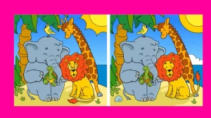 Brain Teaser Visual Test: Only a Genius Can Find the 10 Differences in less than 40 seconds!