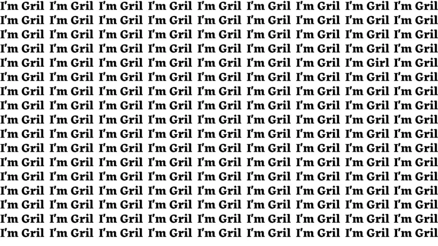 Brain Test: If you have Eagle Eyes Find I'm Girl in 18 Seconds