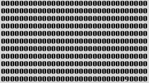 Brain Test: If you have Eagle Eyes Find the Number 09 among 00 in 15 Secs