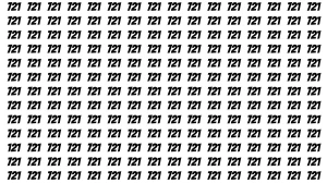 Brain Test: If you have Eagle Eyes Find the Number 121 among 721 in 15 Secs