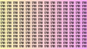 Brain Test: If you have Eagle Eyes Find the Number 1731 among 1781 in 15 Secs