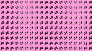 Brain Test: If you have Eagle Eyes Find the Number 53 among 58 in 15 Secs