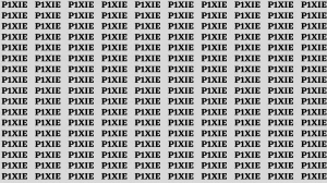 Brain Test: If you have Eagle Eyes Find the Word Pixie in 15 Secs