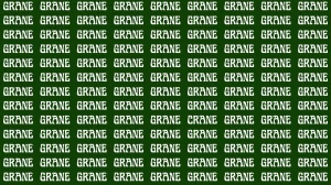 Brain Test: If you have Hawk Eyes Find the Word Crane in 15 Secs