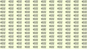 Can You Spot 4081 among 4031 in 5 Seconds? Explanation and Solution to the Optical Illusion