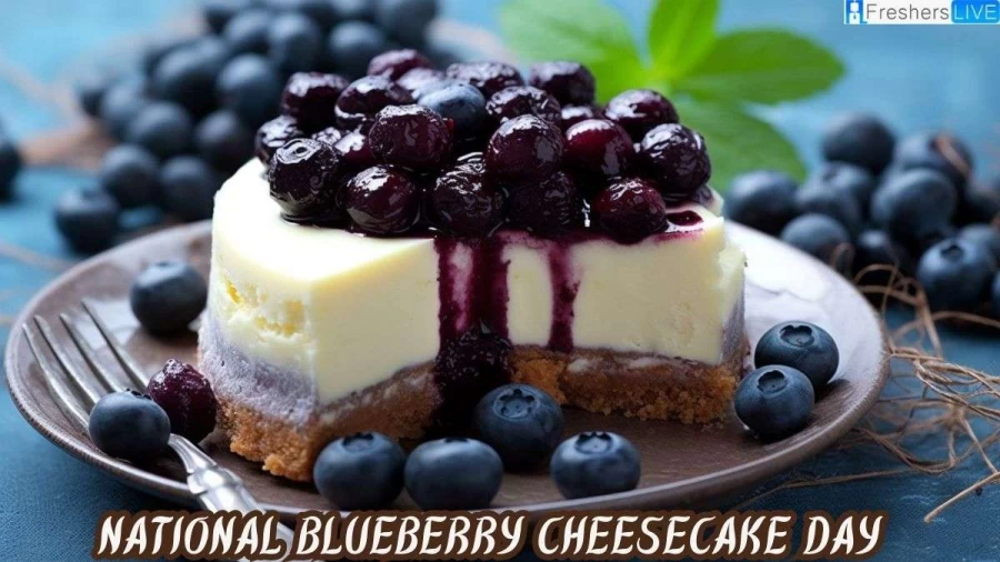 National Blueberry Cheesecake Day Celebrations on May 26