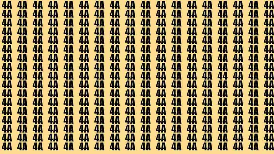 Observation Brain Test: If you have Eagle Eyes Find the number 44 in 15 Secs