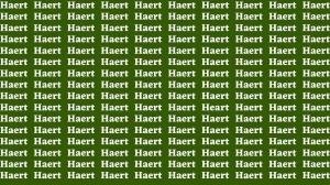 Observation Brain Test: If you have Hawk Eyes Find the word Heart in 15 Secs