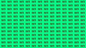 Observation Brain Test: If you have Keen Eyes Find the Number 1313 among 1813 in 15 Secs