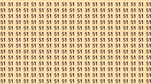 Observation Brain Test : If you have Keen Eyes Find the Number 31 among 51 in 15 Secs