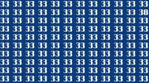 Observation Brain Test: If you have Keen Eyes Find the Number 38 among 33 in 15 Secs