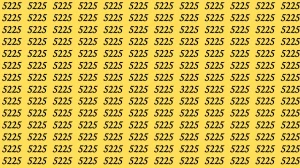 Observation Brain Test: If you have Sharp Eyes Find the Number 3225 among 5225 in 20 Secs