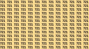 Observation Brain Test: If you have Sharp Eyes Find the Number 731 among 721 in 20 Secs