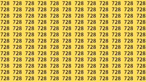 Observation Brain Test: If you have Sharp Eyes Find the number 738 among 728 in 20 Secs