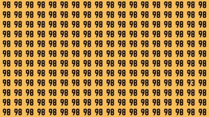 Observation Brain Test: If you have Sharp Eyes Find the Number 93 among 98 in 20 Secs