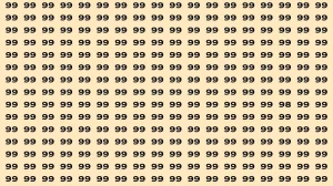 Observation Brain Test: If you have Sharp Eyes Find the number 98 in 20 Secs