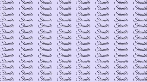 Observation Skill Test: Find the Word Scumble among Stumble in 6 Secs