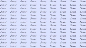 Observation Skill Test: If you have Eagle Eyes find the Word Series among Serves in 10 Secs