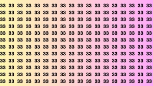 Observation Skills Test: Can you find the number 88 among 33 in 12 seconds?