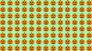 Observation Skills Test: Can you find the odd Pumpkin in this picture within 12 seconds?