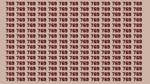 Optical Illusion: Can you find 764 among 769 in 8 Seconds? Explanation and Solution to the Optical Illusion