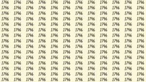 Optical Illusion: If you have eagle eyes find 1746 among 1796 in 10 Seconds?