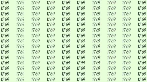 Optical Illusion: If you have eagle eyes find 1799 among 1769 in 5 Seconds?