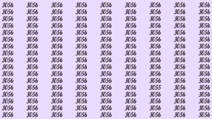 Optical Illusion: If you have eagle eyes find 3055 among 3056 in 5 Seconds?