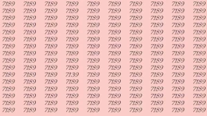 Optical Illusion: If you have eagle eyes find 7139 among 7189 in 5 Seconds?