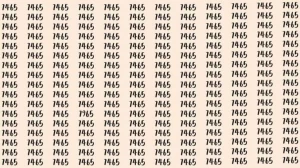 Optical Illusion: If you have eagle eyes find 7965 among 7465 in 10 Seconds?