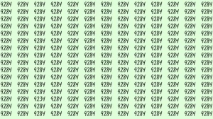 Optical Illusion: If you have hawk eyes 9234 among 9284 in 15 Seconds? Explanation and Solution to the Optical Illusion