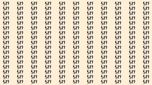 Optical Illusion: If you have sharp eyes find 519 among 579 in 10 Seconds?