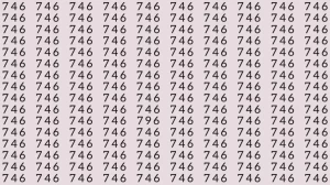 Optical Illusion: If you have sharp eyes find 796 among 746 in 10 Seconds?