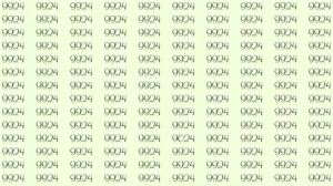 Optical Illusion: If you have sharp eyes find 9024 among 9924 in 5 Seconds?