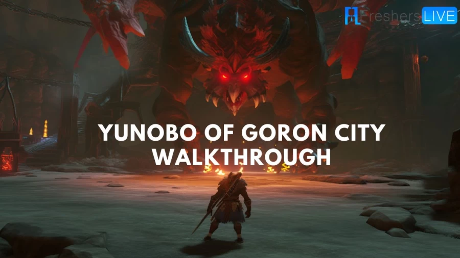 Yunobo Of Goron City Walkthrough