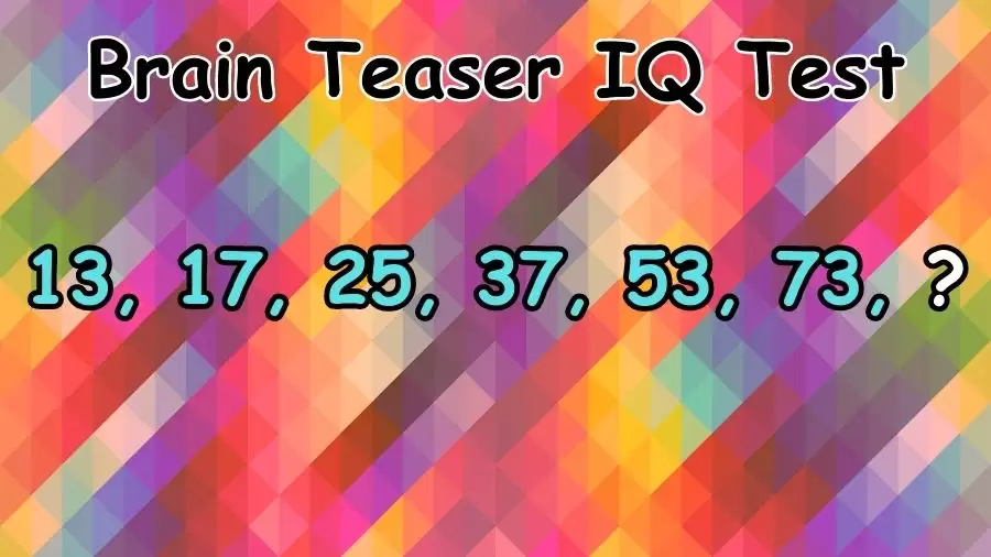 Brain Teaser IQ Test: Can you Find the Missing Value in 30 Secs?