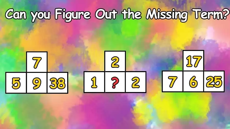 Brain Teaser Puzzle: Can you Figure Out the Missing Term in this Maths Puzzle?