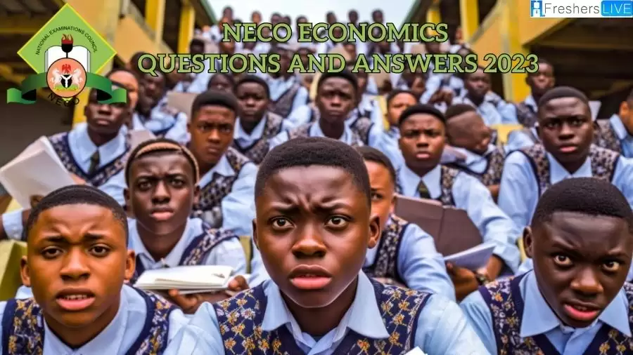 NECO Economics Questions and Answers 2023