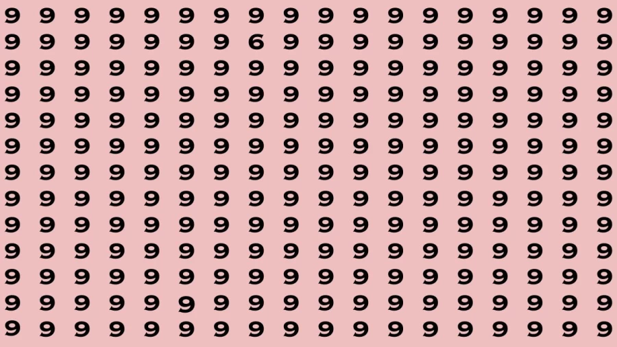 Observation Brain Test: If you have Eagle Eyes Find the Number 6 among 9 in 15 Secs