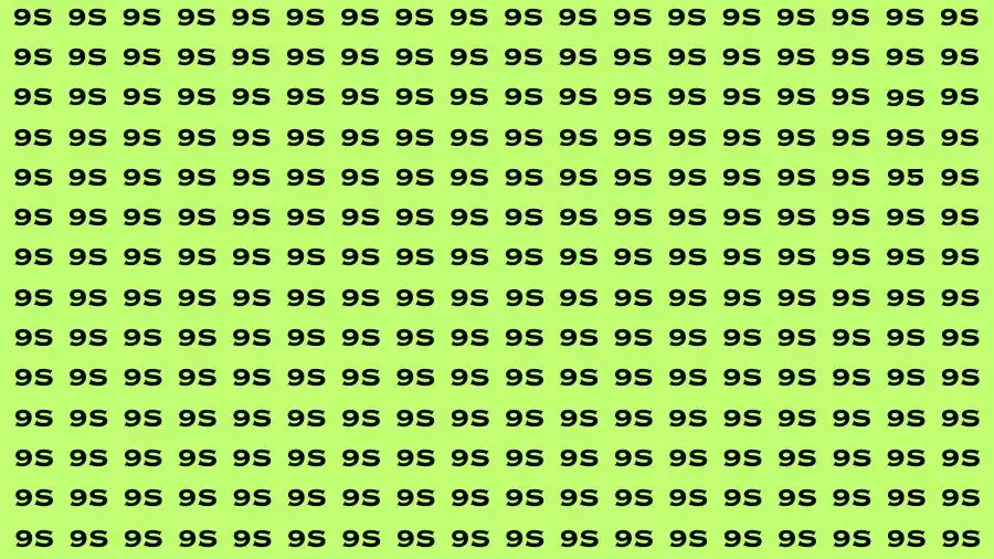 Observation Brain Test: If you have Eagle Eyes Find the number 95 in 12 Secs