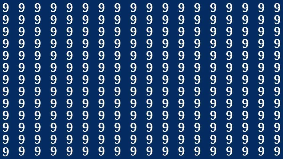 Observation Brain Test: If You Have Hawk Eyes Find 3 among the 9s within 20 Seconds?