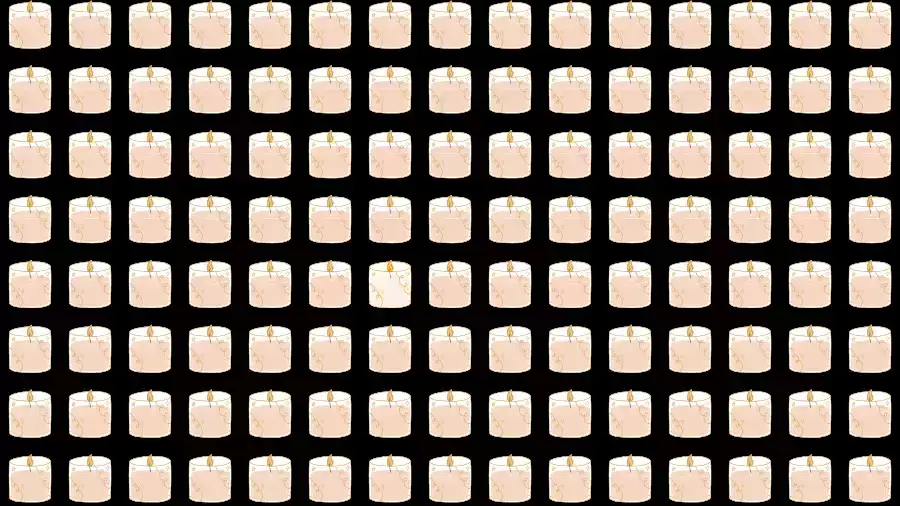 Observation Skills Test: Can you find the Odd Candle in 10 Seconds?