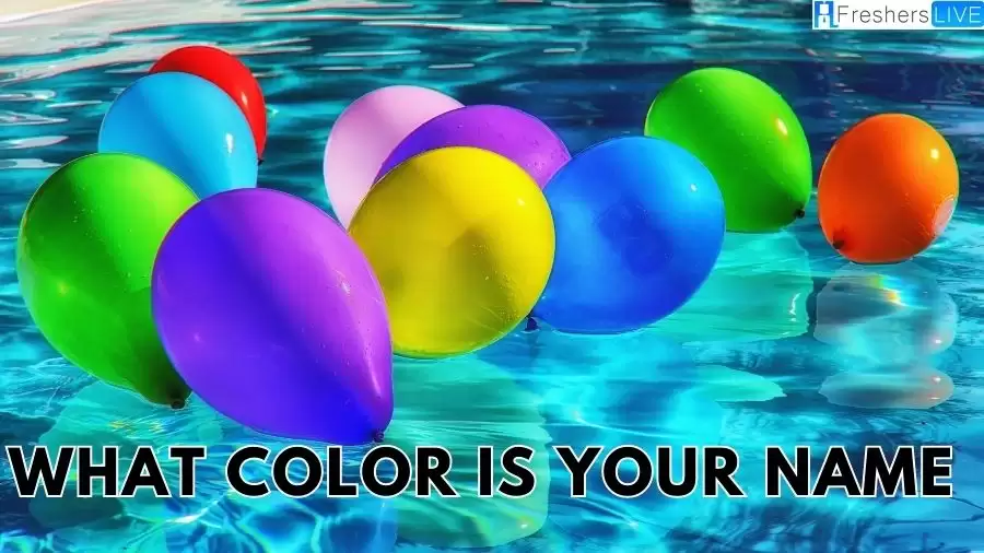 What Color is Your Name? How to Do 'What Color Is Your Name' Quiz?