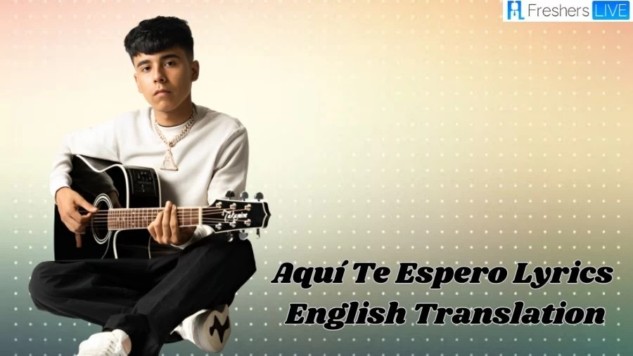 Aquí Te Espero Lyrics In English Translation Ivan Cornejo